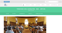 Desktop Screenshot of lesavancons.eerv.ch