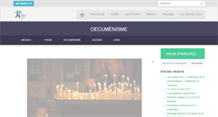 Desktop Screenshot of dialogueoecumenique.eerv.ch