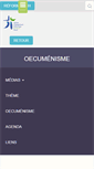 Mobile Screenshot of dialogueoecumenique.eerv.ch