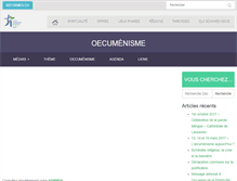 Tablet Screenshot of dialogueoecumenique.eerv.ch