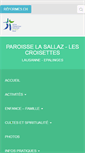 Mobile Screenshot of lasallazlescroisettes.eerv.ch