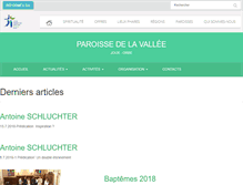 Tablet Screenshot of lavallee.eerv.ch