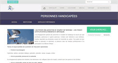 Desktop Screenshot of personneshandicapees.eerv.ch